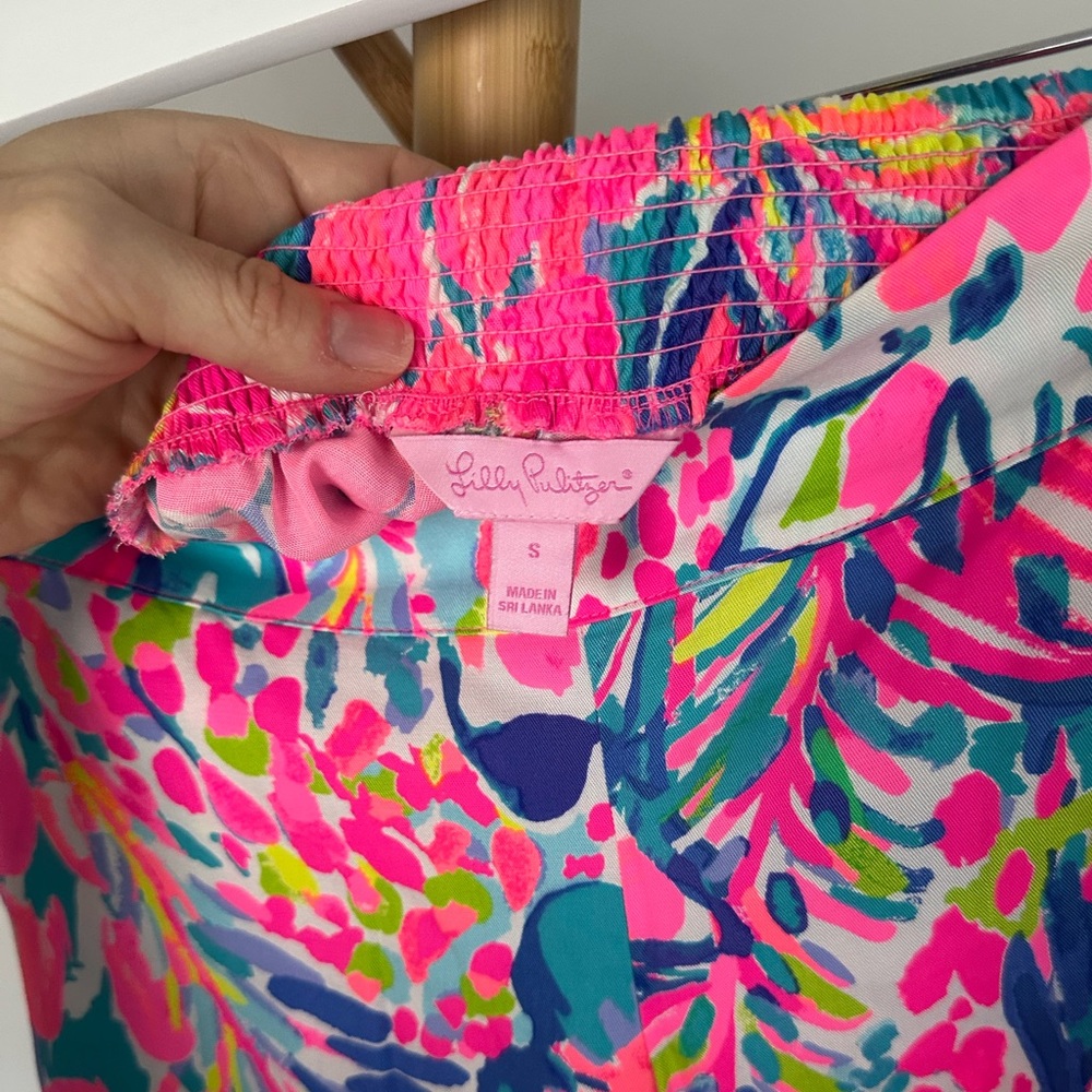 Lilly Pulitzer Dahlia Short in Gumbo Limbo Sz Small 🌸Collectors Print! - Picture 9 of 10